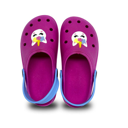 babuche fechado gato unicornio rosa