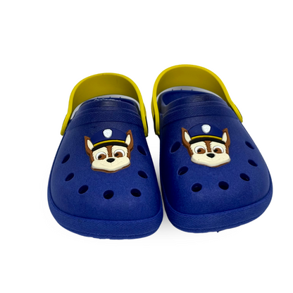 babuche fechado patrulha canina azul