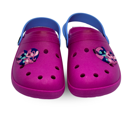 babuche stitch casal rosa