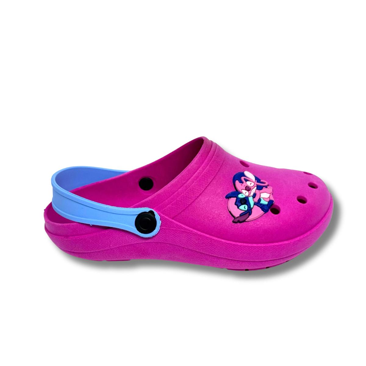 babuche fechado rosa stitch casal