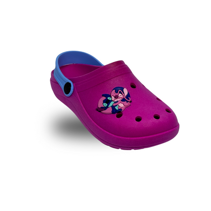 babuche fechado rosa stitch casal