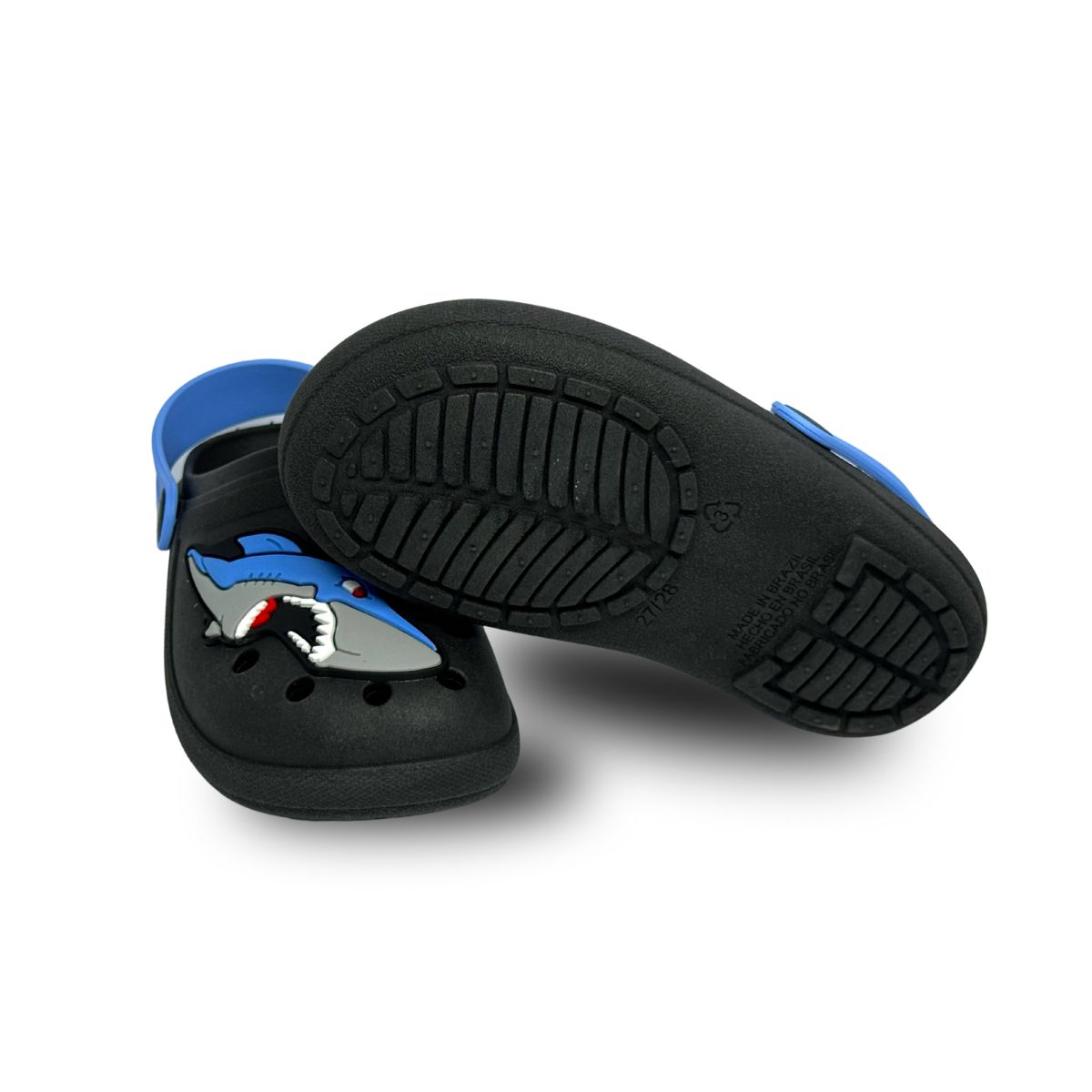 babuche fechado tubarão