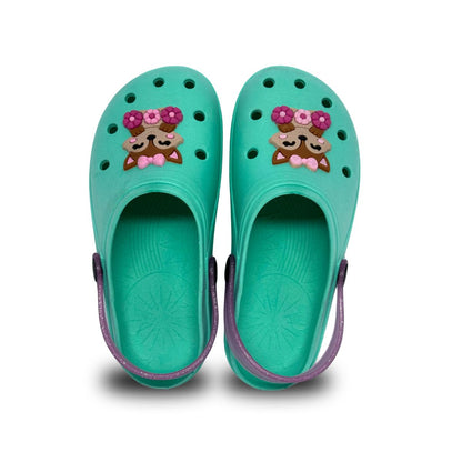 babuche fechado raposa ciano