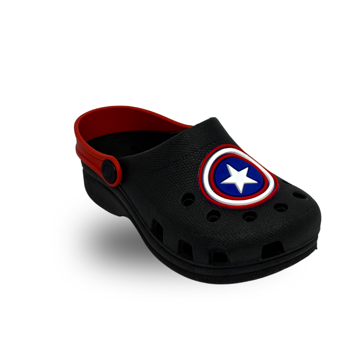 babuche preto capitão america