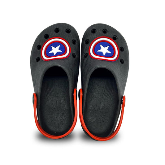 babuche preto capitão america