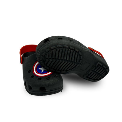 babuche preto capitão america