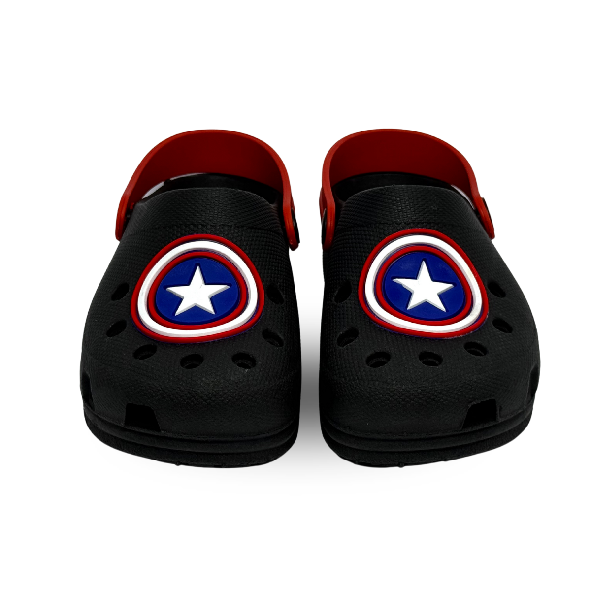 babuche preto capitão america