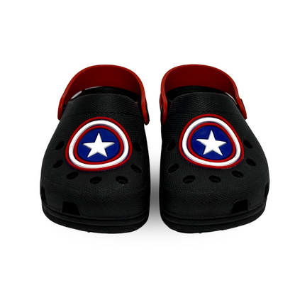 babuche preto capitão america