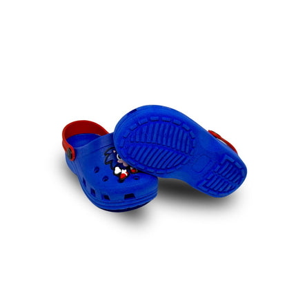 babuche sonic azul/vermelho