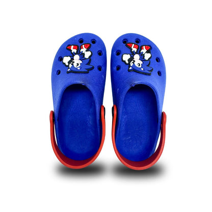 babuche sonic azul/vermelho