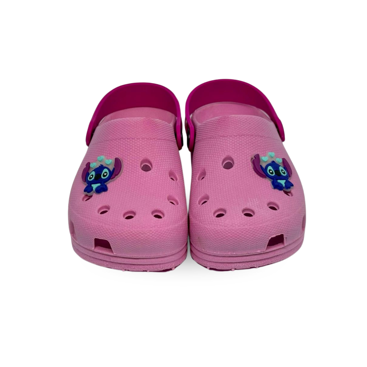 babuche rosa claro stitch