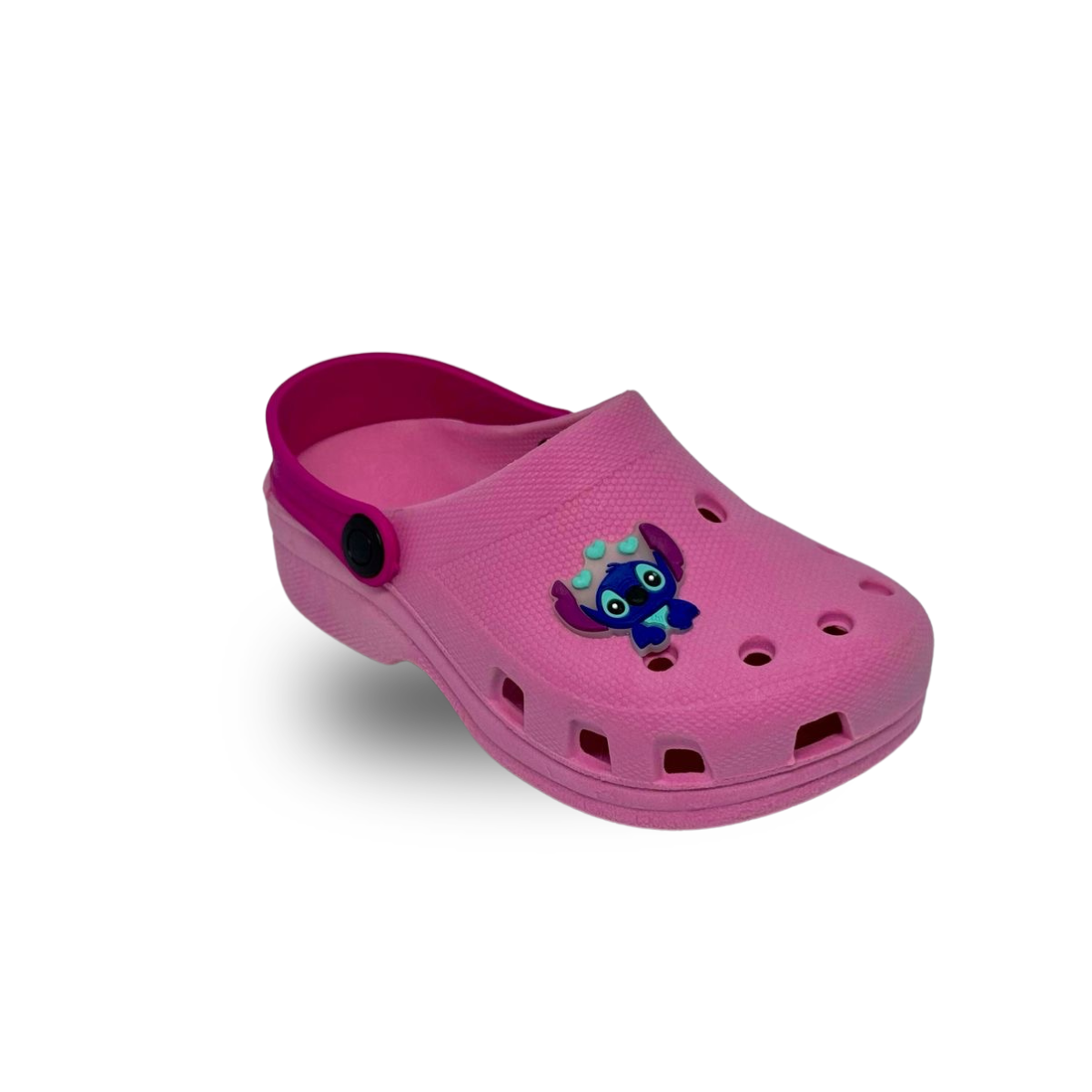 babuche rosa claro stitch