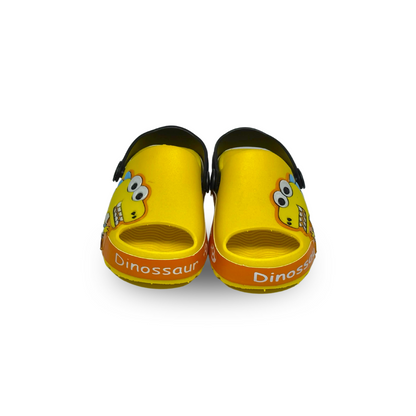 papete dino amarelo