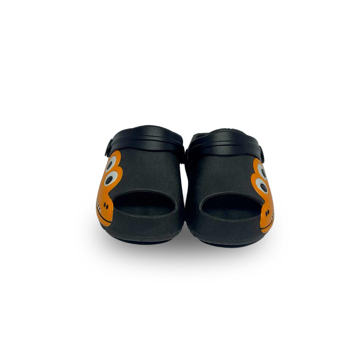 papete dino laranja preto