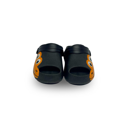 papete dino laranja preto