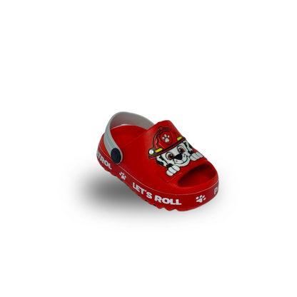 papete patrulha canina vermelho