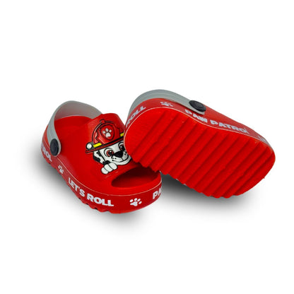 papete patrulha canina vermelho
