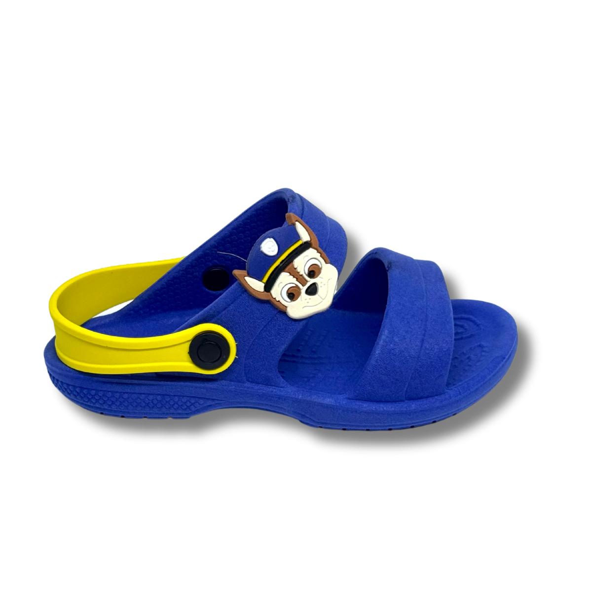 sandalia patrulha canina azul