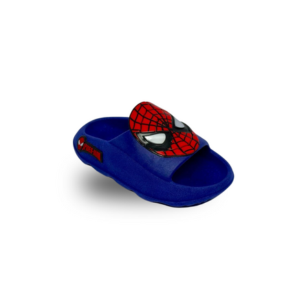 slide homem aranha azul nuvem