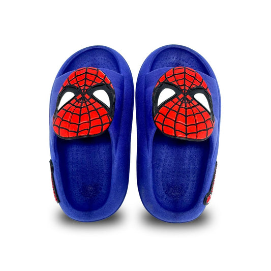 slide homem aranha azul nuvem