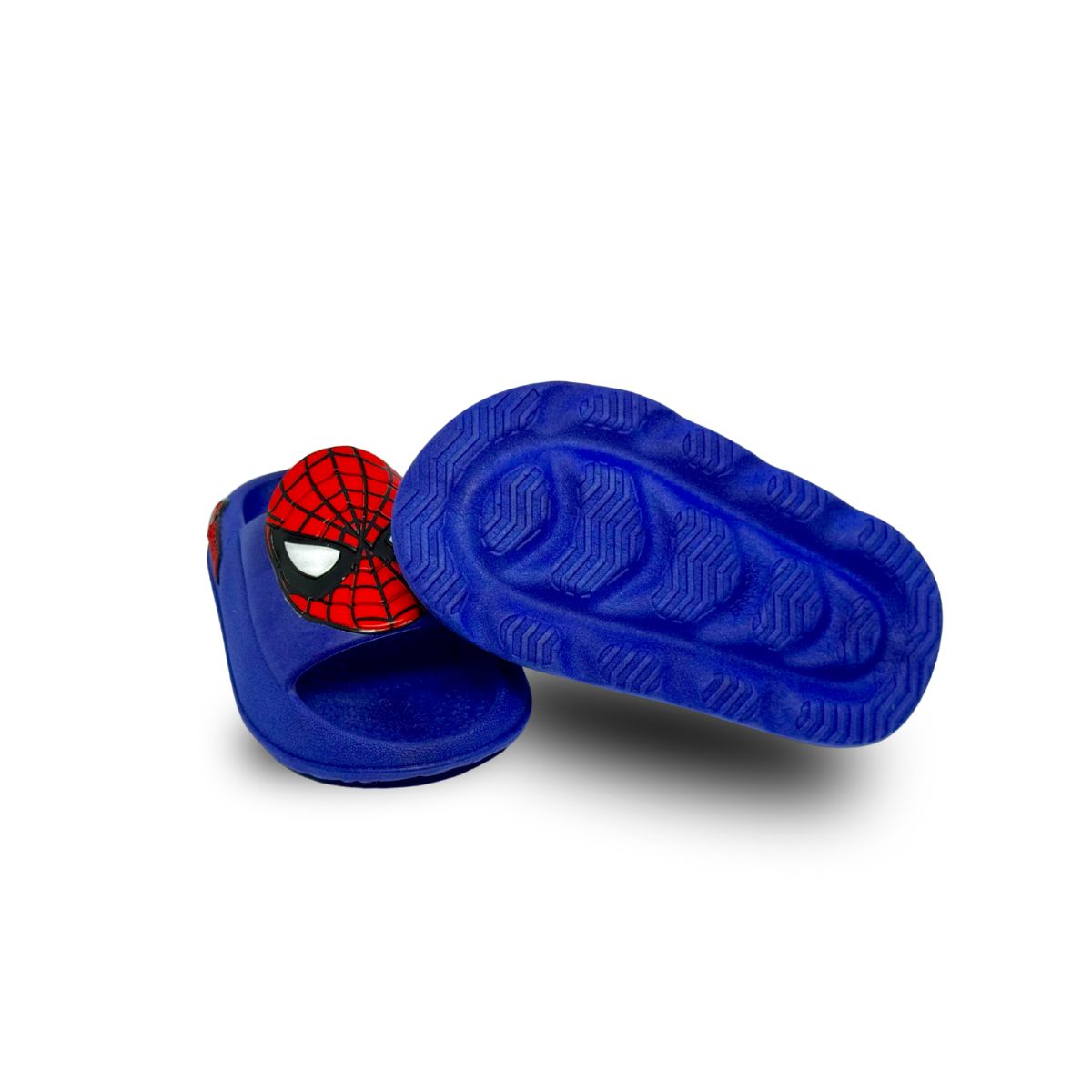 slide homem aranha azul nuvem