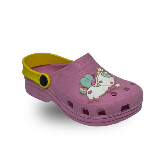 babuche rosa unicornio