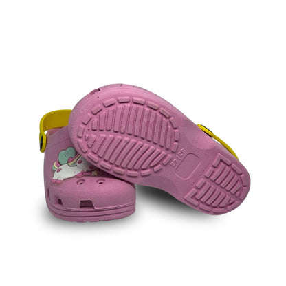 babuche rosa unicornio