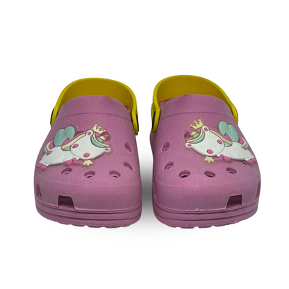 babuche rosa unicornio